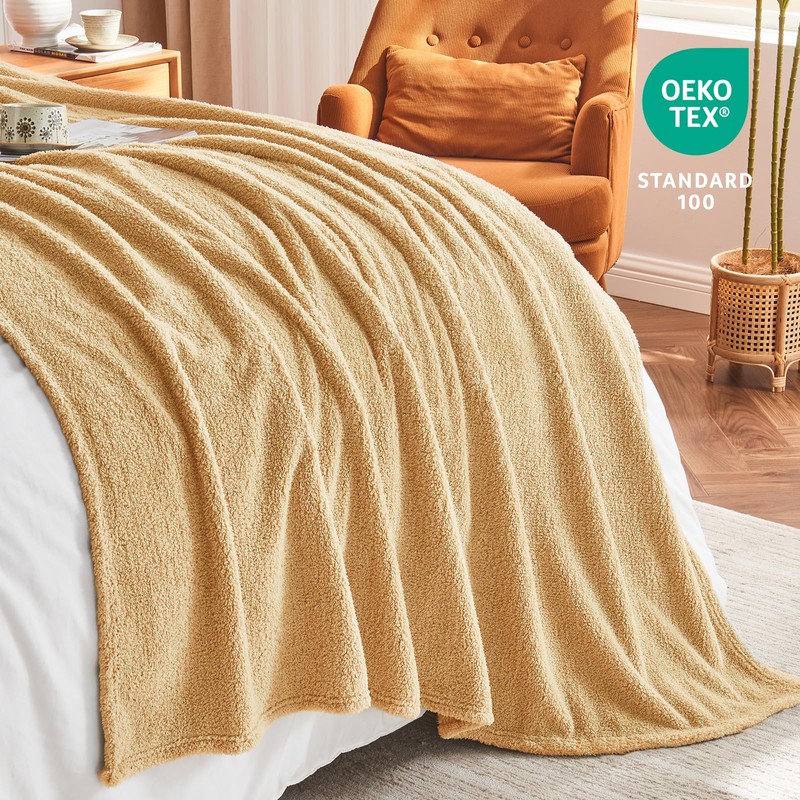 EMME Fluffy Soft Fleece Blanket Throw Size 130 x 150cm