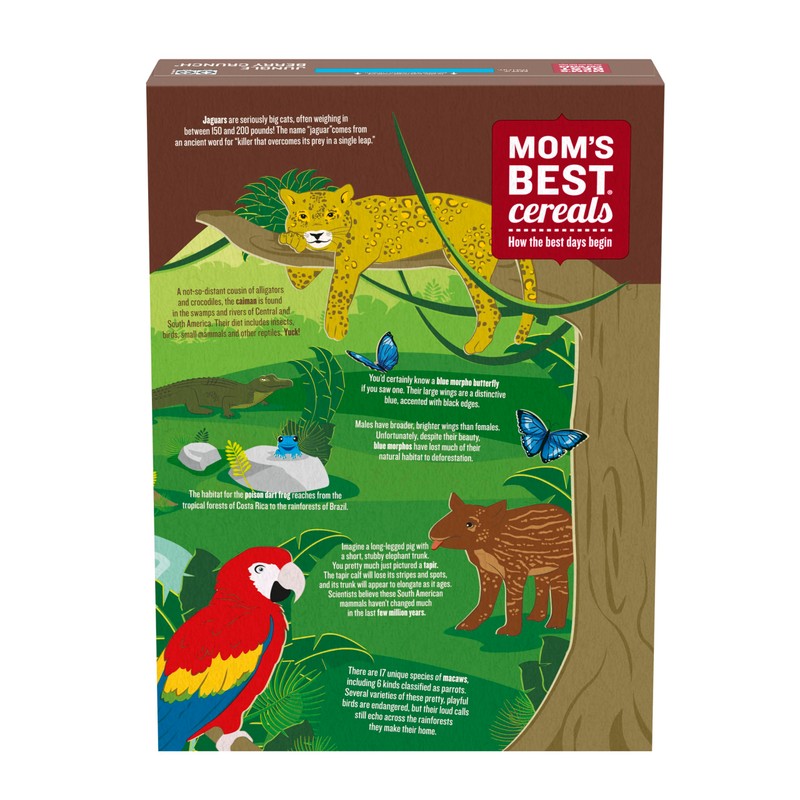 Mom's Best Jungle Berry Crunch, Kosher, 13 oz Box (Pack