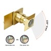 Earl Diamond Solid Brass Square HD 220 Degree Door Viewer