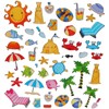 Hobby Design Sticker * Sommer - Urlaub - Strand - Meer * Aufkleber