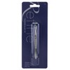 Refine Tweezers Slant Tip, silver, 3 Count