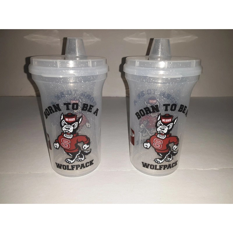 Whirley Industries NC State Wolfpack Sippy Cup with Spill Resistant