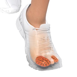 EPITACT | Sports Nail Protector | Blue, Broken, Damaged Nails, Blisters | Prevents and Relieves Toe Pain from Friction in Sports Shoe (M)