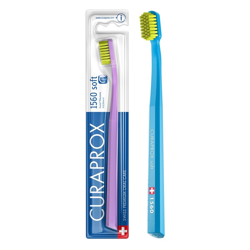 Curaprox CS 1560 Soft Toothbrush – Firmer Brushing Experience |