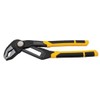 Dewalt DWHT74432 12-inch V-Groove Jaw Pushlock Plier , Yellow