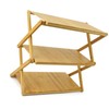 Folding Storage Rack, Powerful Load Bearing Large Storage Space Multi