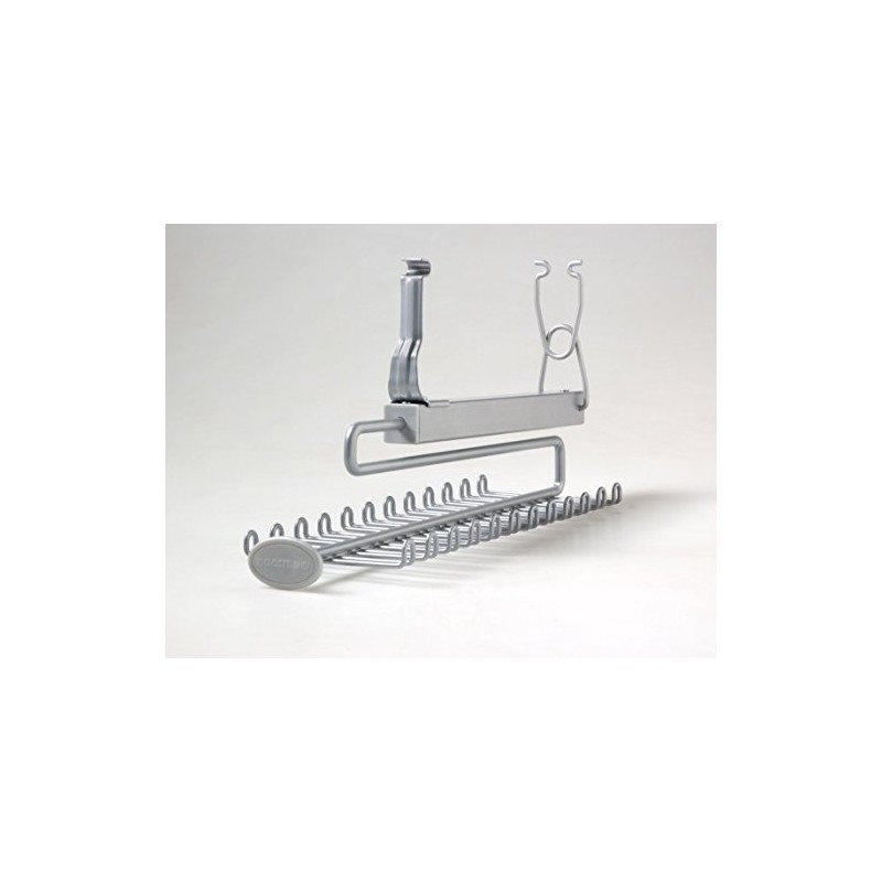 ClosetMaid 78060 Sliding Tie and Belt Rack for Wire Shelving