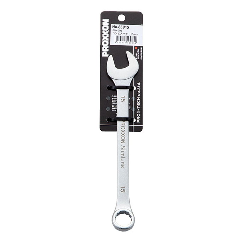 PROXXON Slim-Line Combination Spanner, 0.6 inch (15 mm) No. 83915