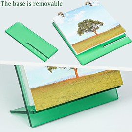 ZEEYUAN Desk Photo Album 10 x 15 cm for Inserting 60 Pictures Picture Frame and Photo Book 2 in 1 Gift for Men and Women