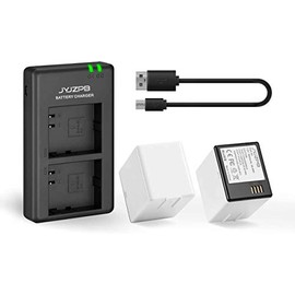 JYJZPB 7.2V 3660mAh Rechargeable Li-ion Batteries for Arlo Go, with Dual Battery Charger Compatible with Arlo Go, 2 Batteries with Charge Station