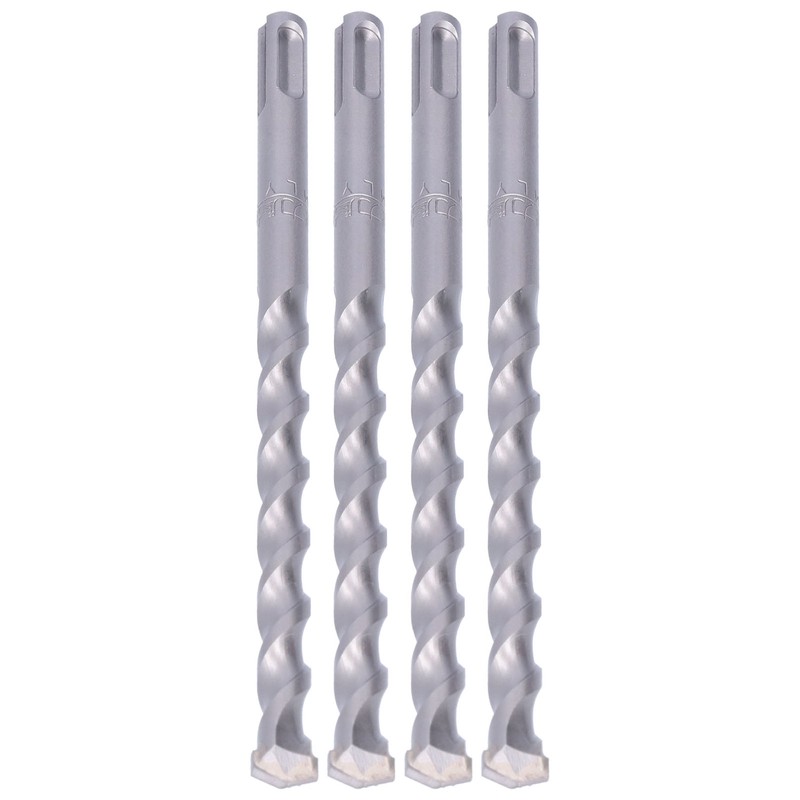 4Pcs Hammer Rock Drill Bit Sturdy Durable Efficient Convenient Round