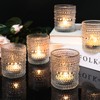 24 Pack Votive Candle Holders for Wedding Candle, Clear Glass