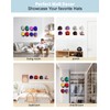 MSKEI Adhesive Hat Hooks for Wall - 2 Different Ways