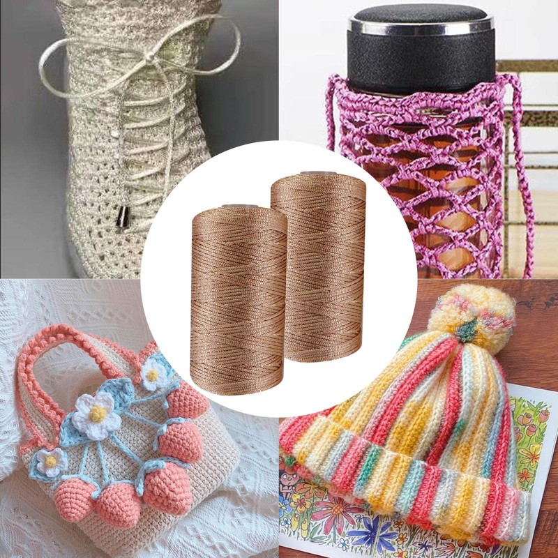 Sun Hat Yarn for Crocheting and Knitting - Beach Bag