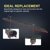 RALZAOTO FA1Z-13A613-AB 3rd Brake Light LED High Mount Stop Light