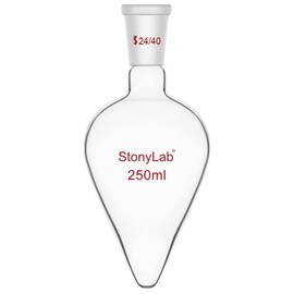 stonylab Laboratory Stand Set, Laboratory Stand Support Metalware Steel Support Stand with Rod (60 cm L), 4-Prong Burette Clamp, Retor Ring, Piston Clamp and Boss Head Clamp, 250 ml