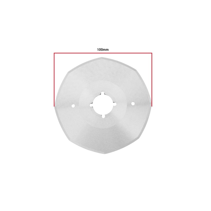 Briny River 1pc 100mm Electric Fabric Cutter Blade 4 Inch