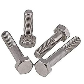 M8x70 Hex Head Bolts Metric Hexagon Bolts A2 Stainless Steel Cap Screws Suitable for Metal Construction Work, Automotive Machinery, DIY DIN933 8mm x 70mm (Pack of 5)