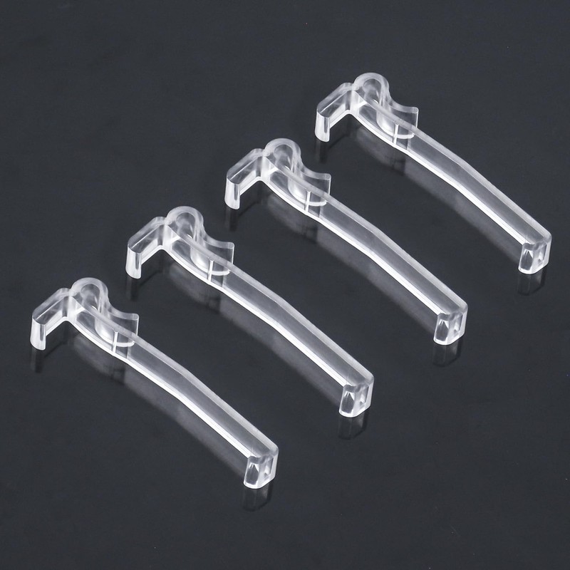 AUDEEKON 3.25 Inch Valance Clips (4-Pack) – Horizontal Blind Clip