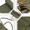 DFsucces Canvas Painting Brush Case, Tool Holder, 22 Slots, Large