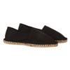 SL1402 Sommerlatschen Unisex Espadrilles Fully Rubberised Black - Black -