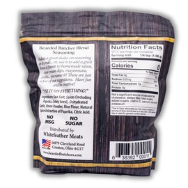 Bearded Butchers Blend Original Seasoning, 64 oz Bag (4 lbs) – All-Purpose Spice for Meats, Veggies, Soups, Sandwiches, Eggs, Fries – No MSG, Gluten-Free, No Sugar, Original Flavor