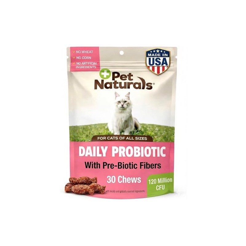 Pet Naturals Suplementos Naturales Digestión Diaria para Gatos