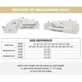 vctops Striped Couch Cover Super Soft Corduroy Sectional Sofa Cover Washable Non Slip Sofa Slipcover Furniture Protector for Kid Dog Pet,1 Piece (Cream,27"x59")