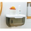 Cenbee Toilet Paper Holder - Wall Mounted Waterproof Bathroom Roll