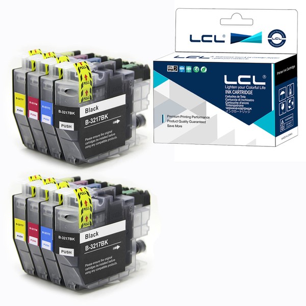 LCL Compatible Ink Cartridge LC3217 LC-3217 LC3217VAL LC3217BK LC3217C LC-3217M