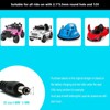 2Pc 12V Kids Powered Ride On Car Round Hole Charger,1000MA
