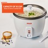 IMUSA 10cup Electric Ceramic Rice Cooker, White