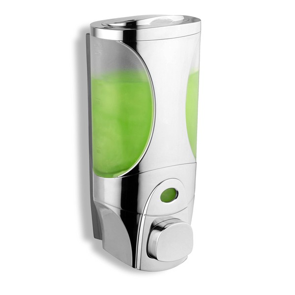 HotelSpa Curves Luxury Soap/Shampoo/Lotion Modular-design Shower Dispenser System (Pack of 1)