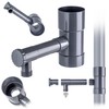 KADAX Rain Collector 80 mm, Rainwater Collector for Downpipe, Rain