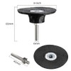 Bestgle 2pcs 1/4" Shank 3" Rotary Disc Pad Holder Type