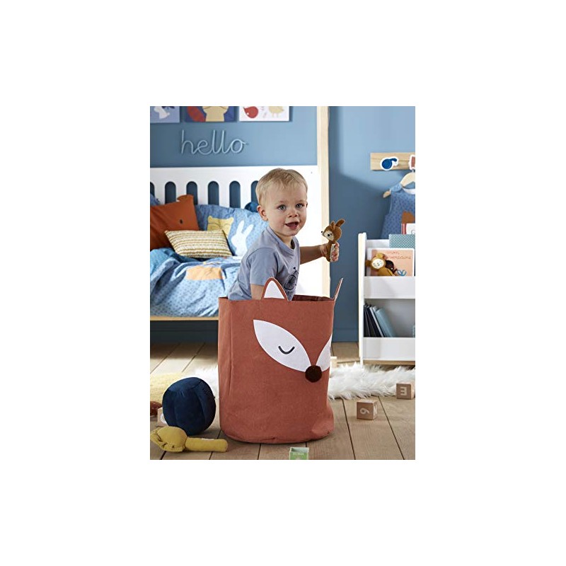 Vertbaudet Storage Basket for Children's Room, Fox Brown, One Size
