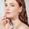 Kakonia Clip On Earrings for Women 6Pairs Gold Clip On