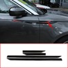 CHEYA 4pcs Piano Black Side Fender Cover Trim ABS Plastic