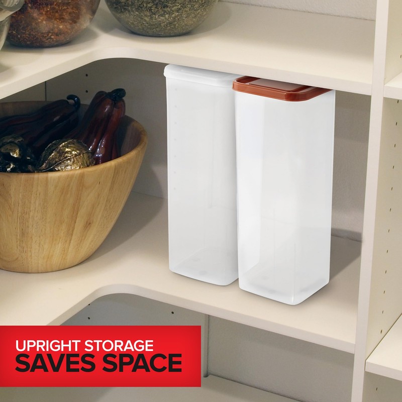 Stock Your Home Bread Container (2 Pack) Bread Loaf Keeper,