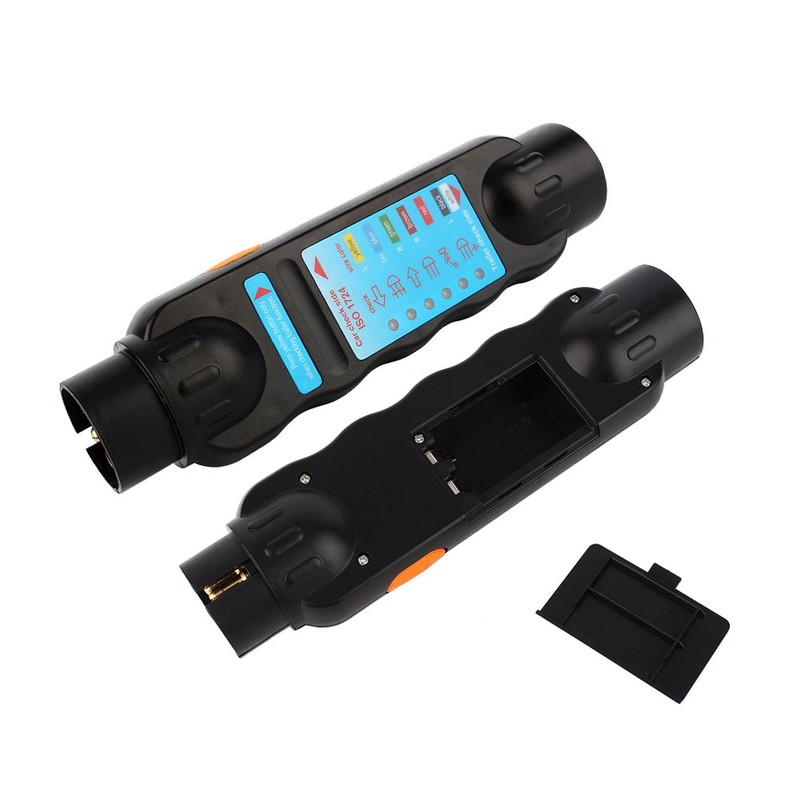 Qiilu QL46500 7 Pin 12 V Car Tow Trailer Socket
