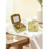 Small Travel Jewelry Box for Women - Mini Jewellery Organizer