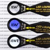Jewelry Loupe 30X with 6 LED & UV Light, Pocket