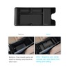 CDEFG for 2025 2026 Camry Center Console Organizer Accessory Tray