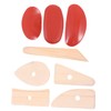 SEWACC Practical Clay Sculpting Supplies Set with Wooden and Rubber