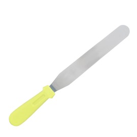 Wax Spatula, Wax Applicator Sticks with Ergonomic Handle 8 Inch Stainless Steel Hair Removal Spatula Straight Wax Mixing Knife for Home and Salon Use