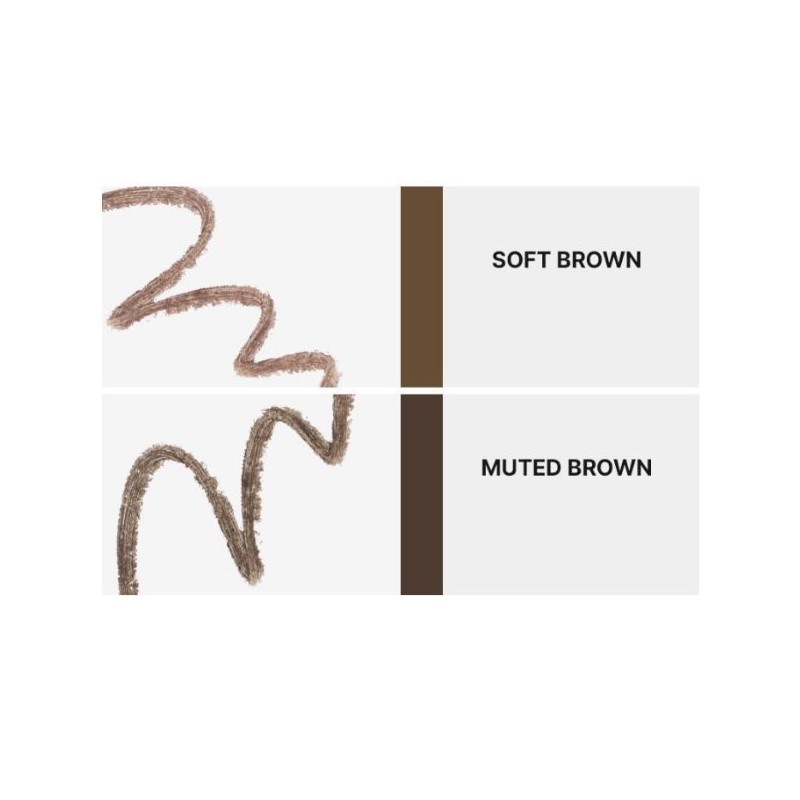 WAKEMAKE Real Ash Pencil Liner 0.14g, Color:03 SOFT BROWN