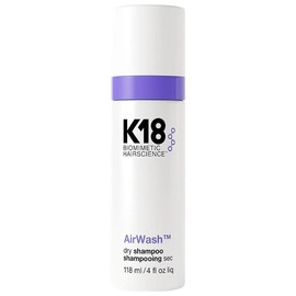 K18 AirWash™ Dry Shampoo, Non-Aerosol, Balances Scalp & Controls Excess Oil Production, 4 Fl Oz