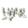 Plaster Statues Resin Miniature Plaster Statues Style 10 Piece Set