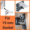 5 x Socket Holder for 19 mm Bezel + 3-in-1