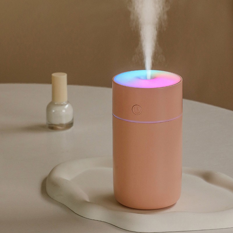 USB Car Humidifier Colorful Aroma Rechargeable Atomization Portable Mini Humidifier